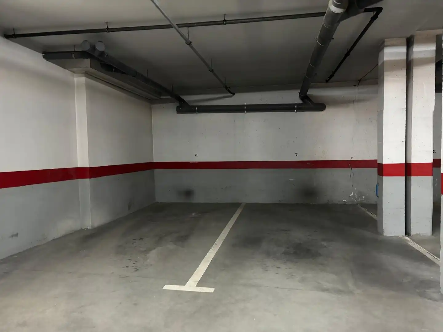 Parking de Apartamento de alquiler en Zona Alta