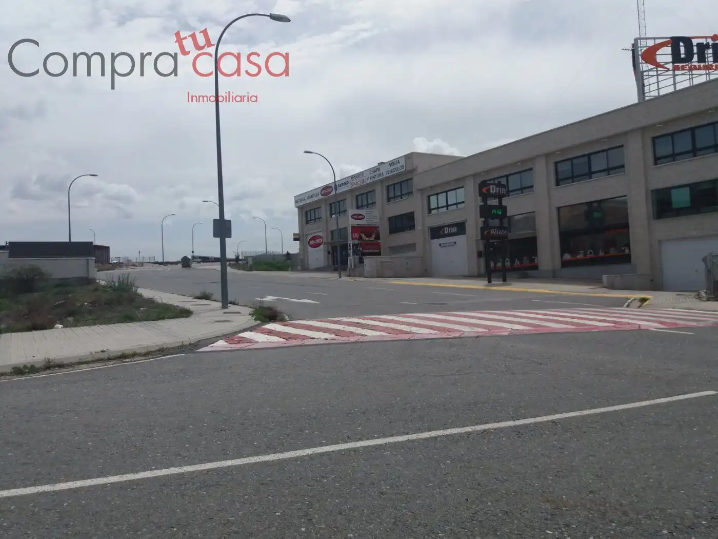 Vista exterior de Terreny industrial en venda en Segovia