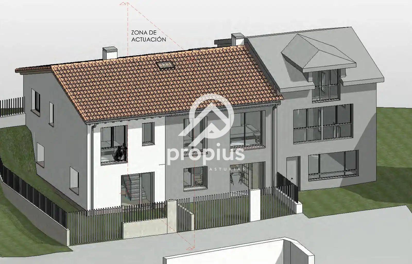 Casa a schiera con giardino in vendita a Parres, imagen 4