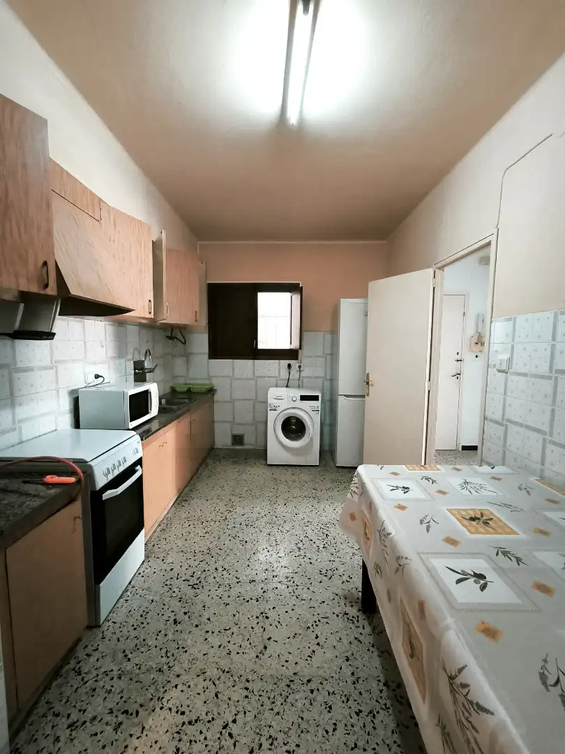 Cocina de Piso en venta en L'Aldea con Aire acondicionado, Trastero y Amueblado