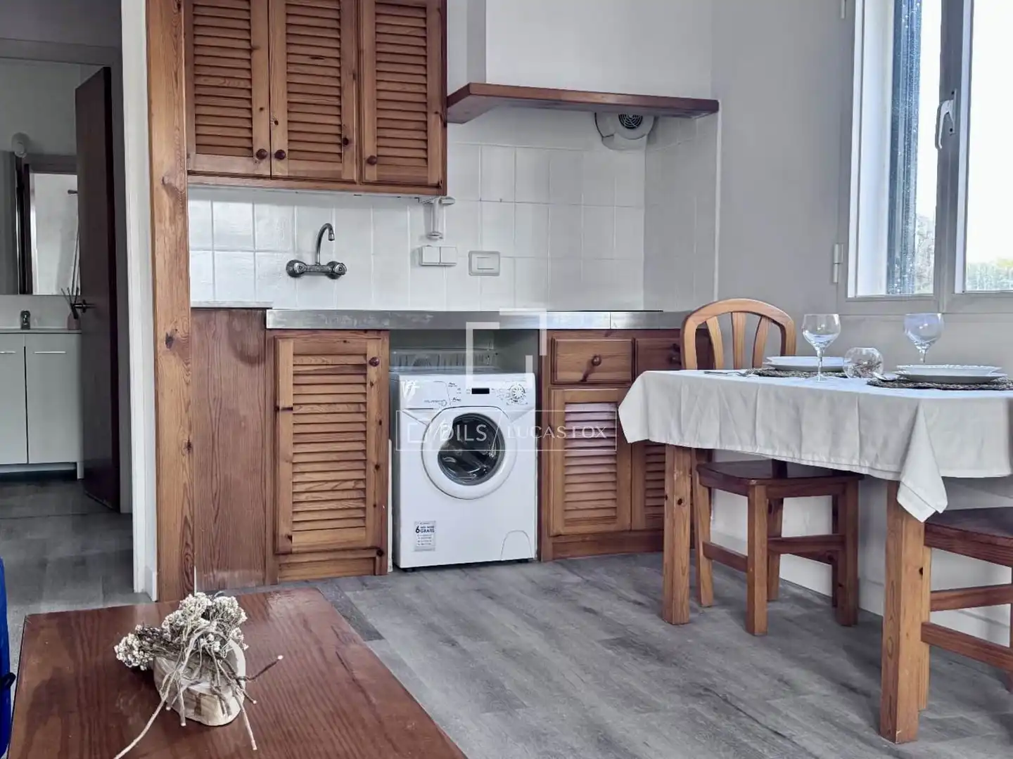 Küche von Wohnung zum Verkauf in Manacor mit Klimaanlage, Heizung und Terrasse