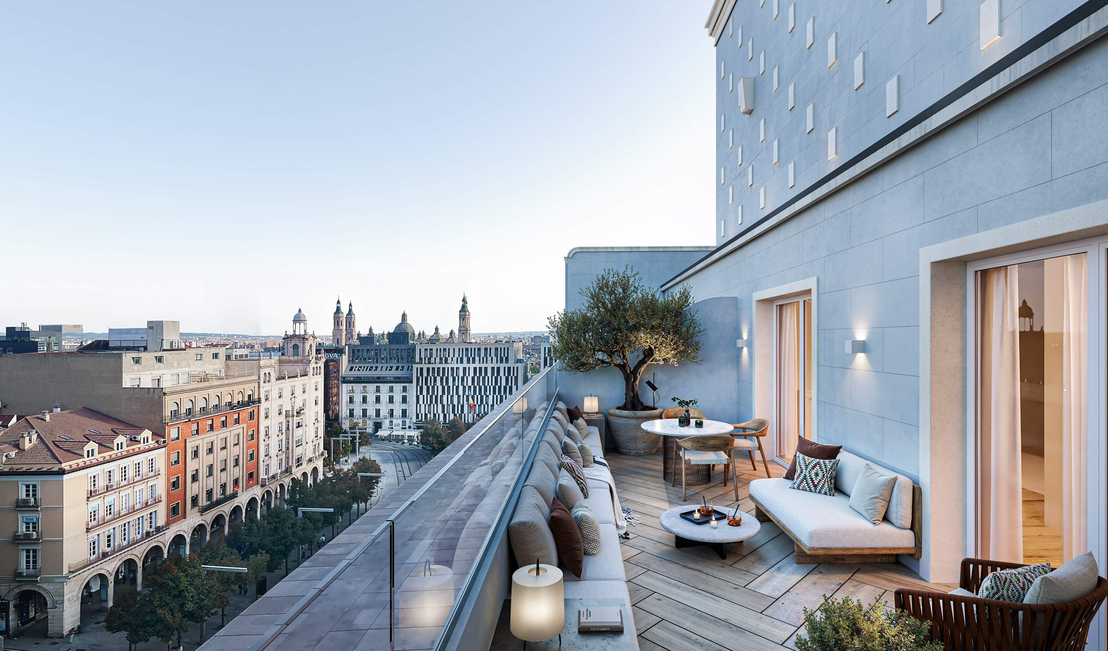 Terrace of Attic for sale in  Zaragoza Capital  with Air Conditioner, Heating and Terrace