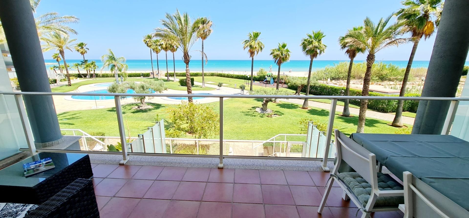 Jardí de Apartament de lloguer en Dénia amb Aire condicionat, Jardí privat i Terrassa