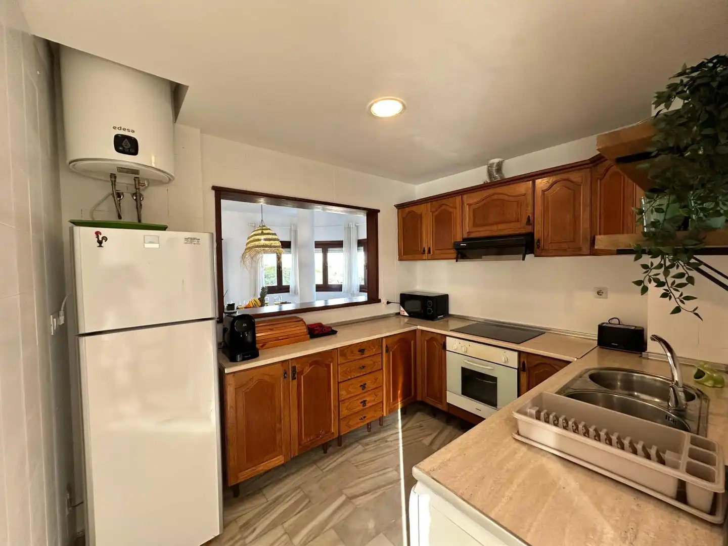 Kitchen of Attic for rent in Mijas  with Air Conditioner, Heating and Private garden