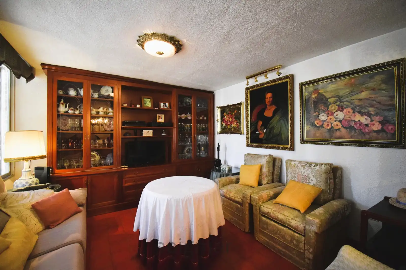 Living room of Houses for sale in Villajoyosa / La Vila Joiosa  with Air Conditioner, Heating and Private garden