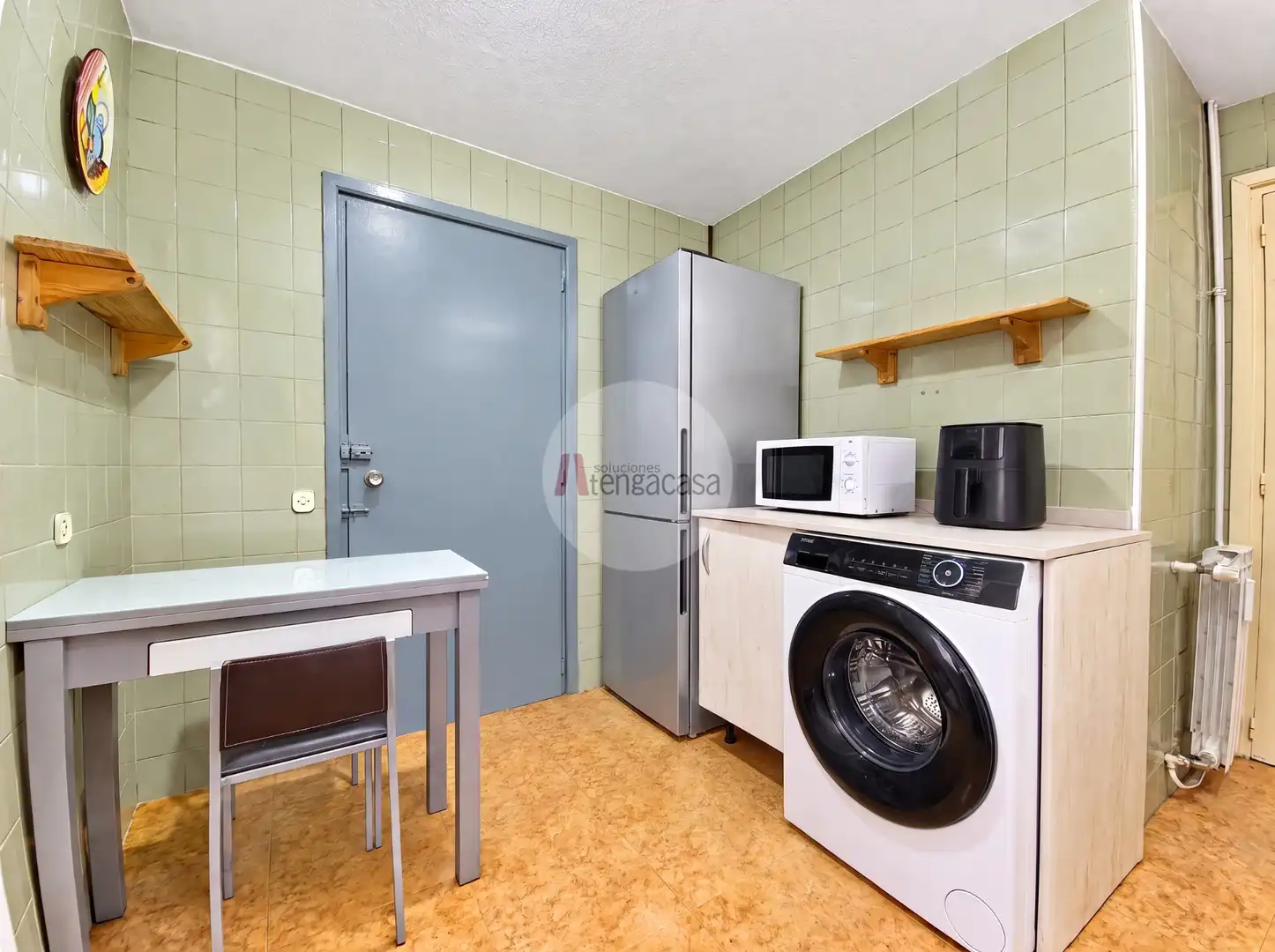 Küche von Wohnung zur Miete in Barrio de Salamanca