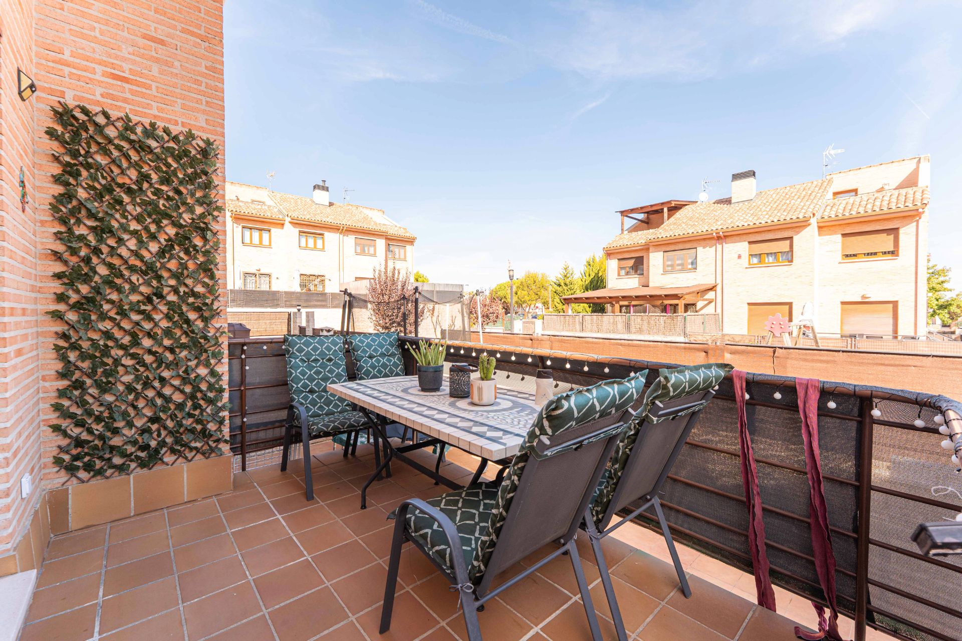 Terrace of Single-family semi-detached for sale in Navalcarnero  with Air Conditioner, Heating and Private garden