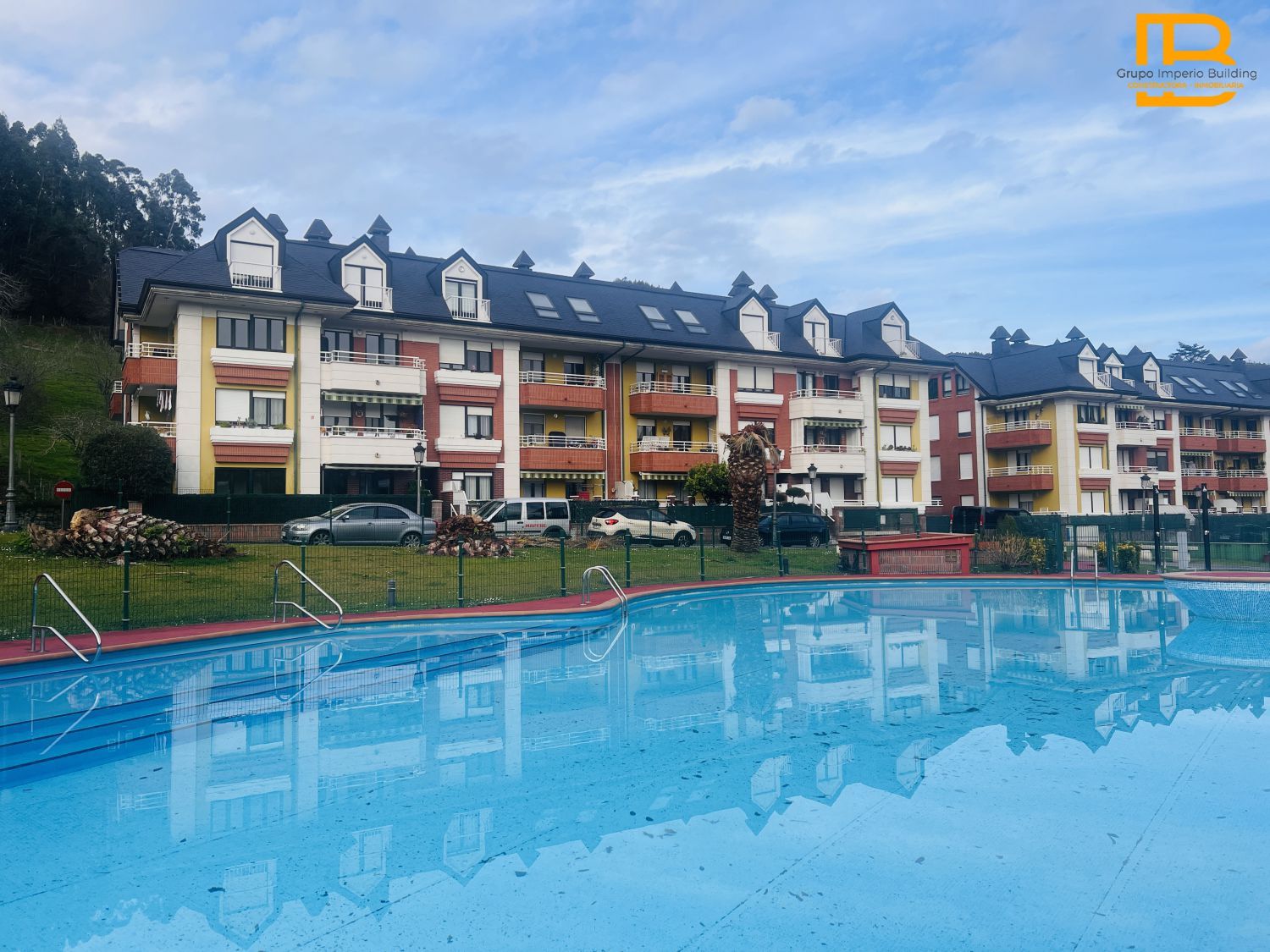 Swimming pool of Flat for sale in Limpias  with Heating and Terrace