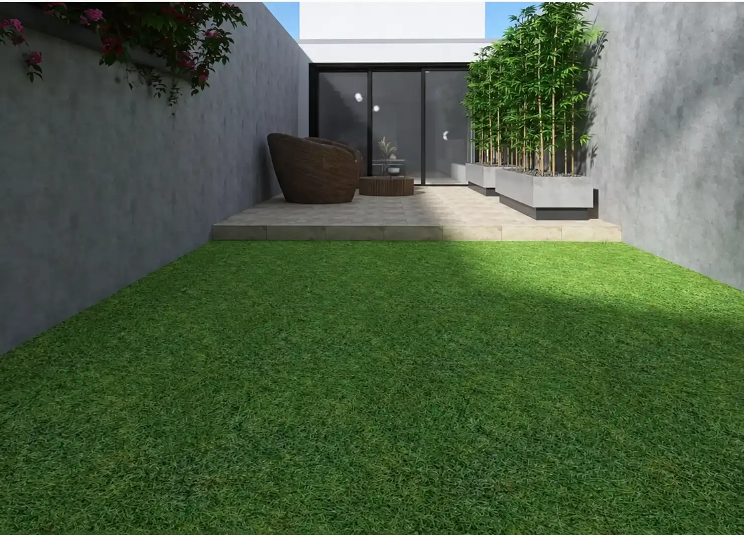 Garden of Detached homes for sale in Ponent
