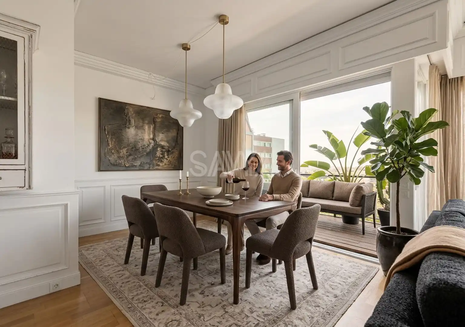 Comedor de Piso en venta en Barcelona con Aire acondicionado, Calefacción y Parquet