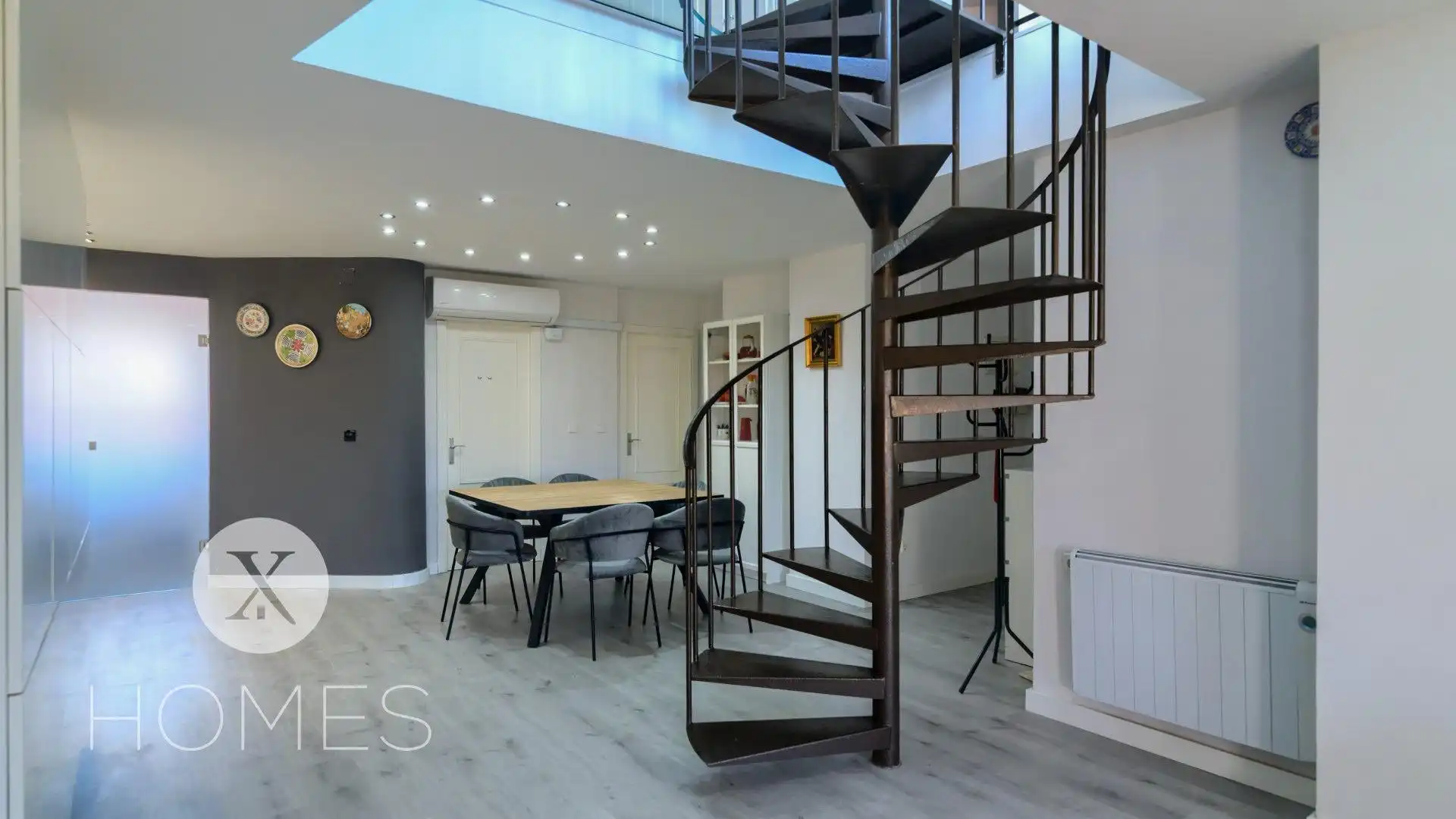Esszimmer von Maisonette zur Miete in Valencia mit Klimaanlage, Heizung und Möbliert