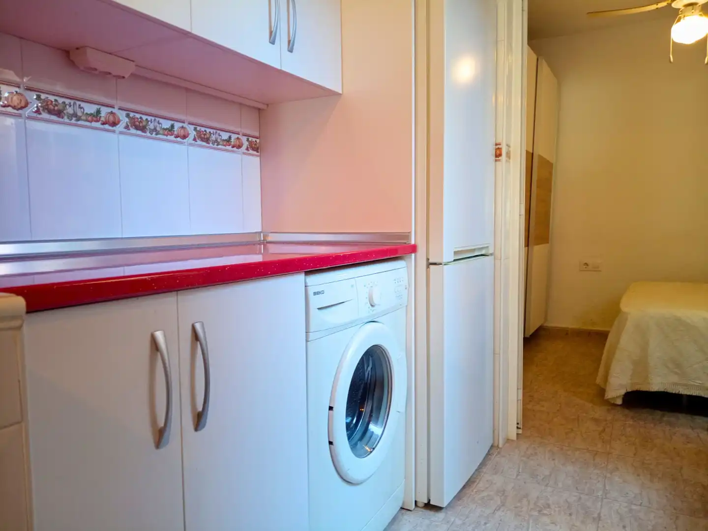 Cocina de Casa adosada en venta en Los Alcázares con Terraza, Trastero y Amueblado