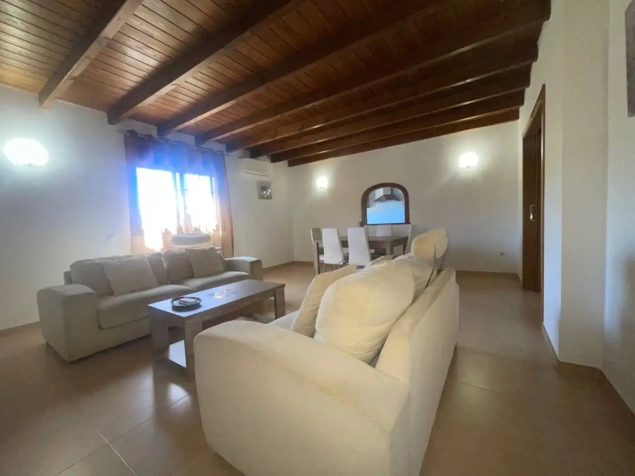 Sala de estar de Casa o chalet de alquiler en Estepona con Calefacción, Jardín privado y Terraza