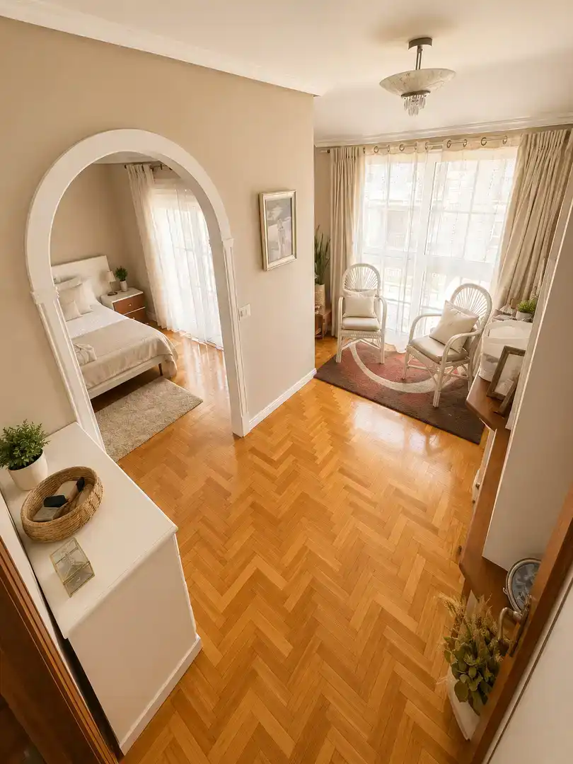 Bedroom of Houses for sale in Ourense Capital   with Private garden, Parquet flooring and Storage room