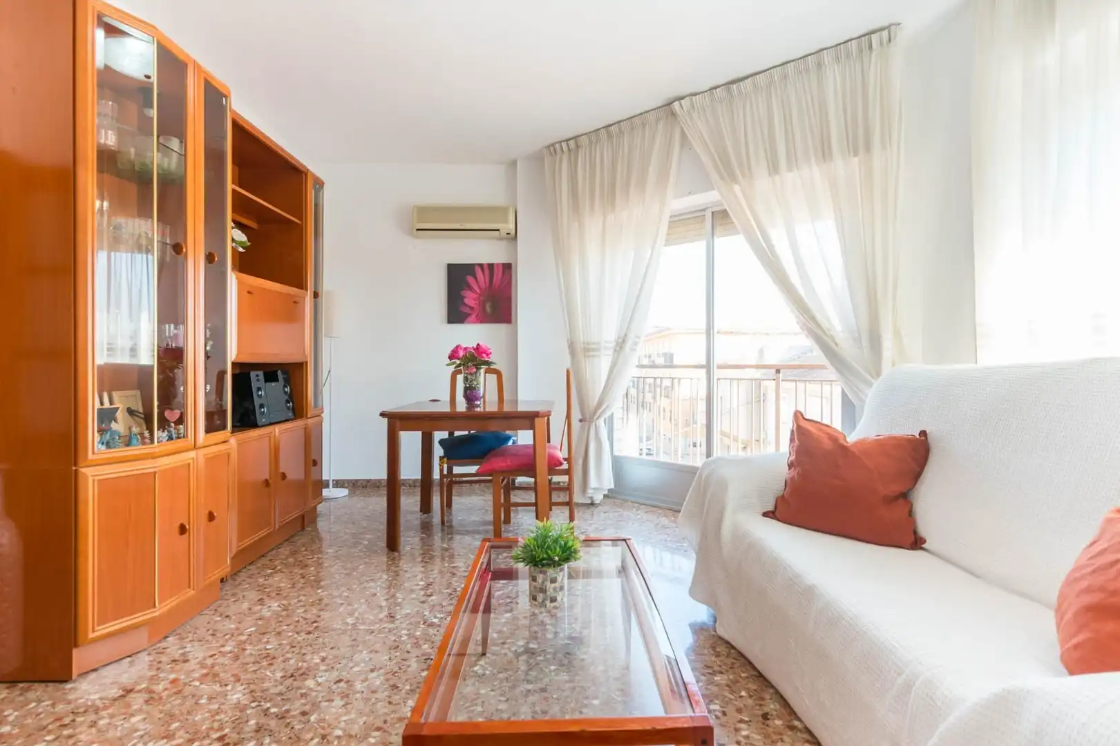 Living room of Flat for sale in Murcia  with Air Conditioner, Heating and Terrace