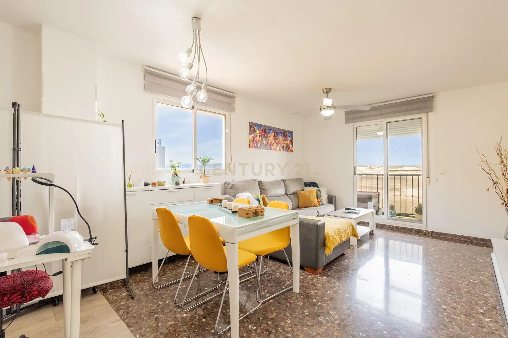 Sala d'estar de Apartament en venda en Paterna amb Aire condicionat i Balcó