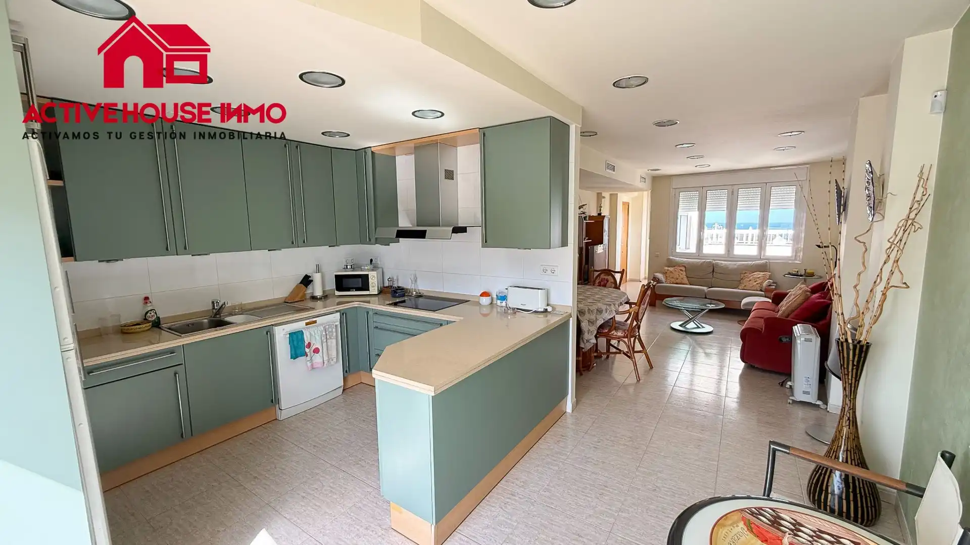 Kitchen of Attic for sale in La Ràpita  with Heating, Terrace and Storage room