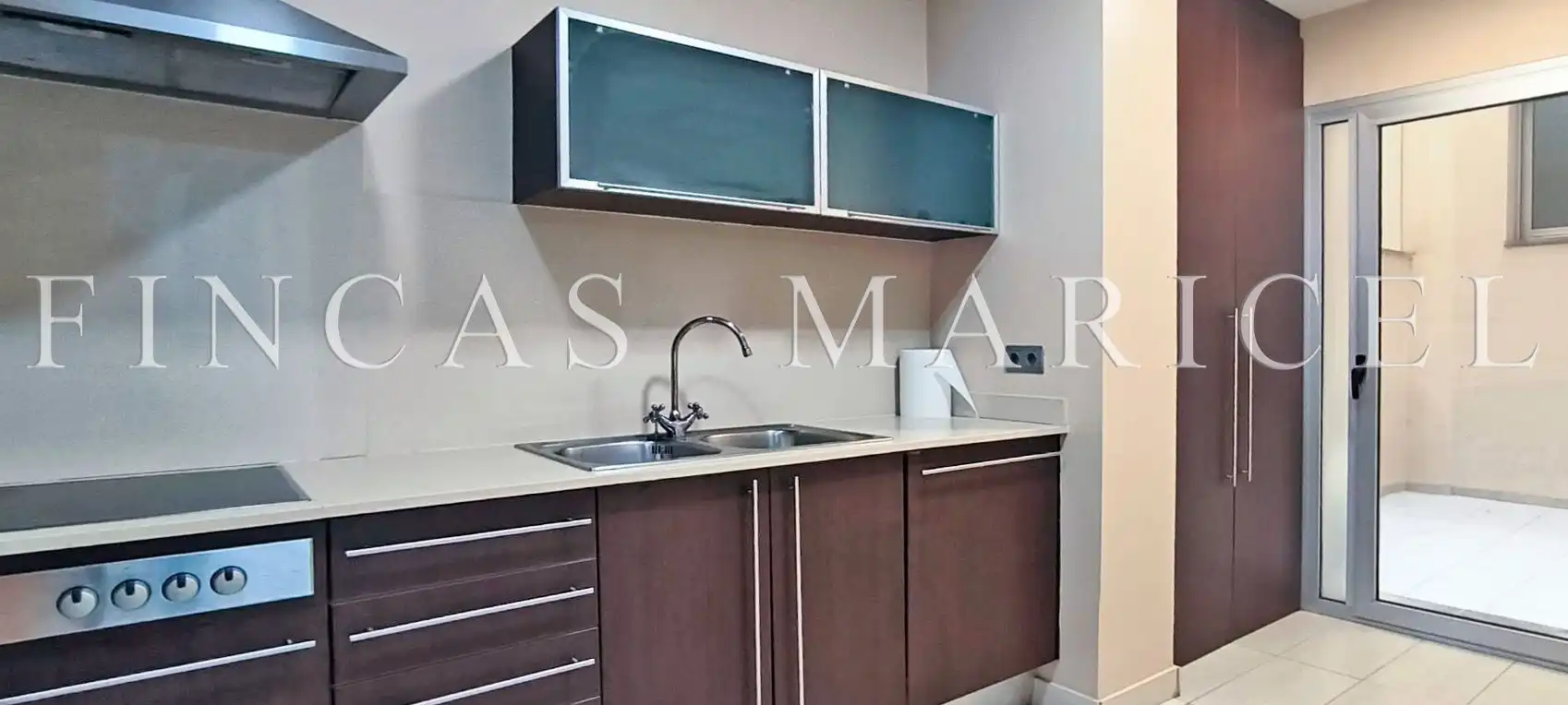 Kitchen of Flat for sale in Cubelles  with Air Conditioner, Heating and Terrace