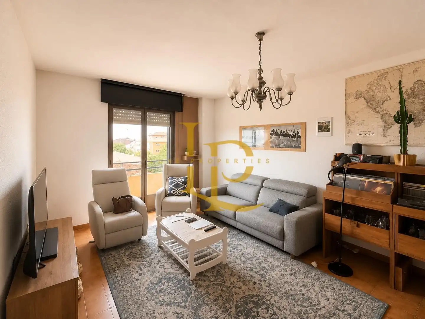 Sala de estar de Piso en venta en Trijueque con Calefacción, Horno y Balcón