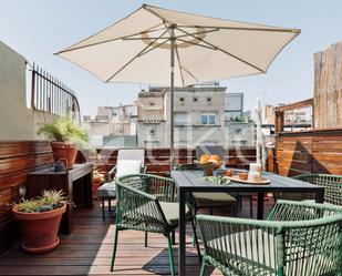 Terrassa de Àtic de lloguer en  Barcelona Capital amb Aire condicionat, Calefacció i Parquet