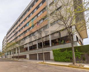 Exterior view of Apartment for sale in Badajoz Capital  with Air Conditioner, Heating and Private garden
