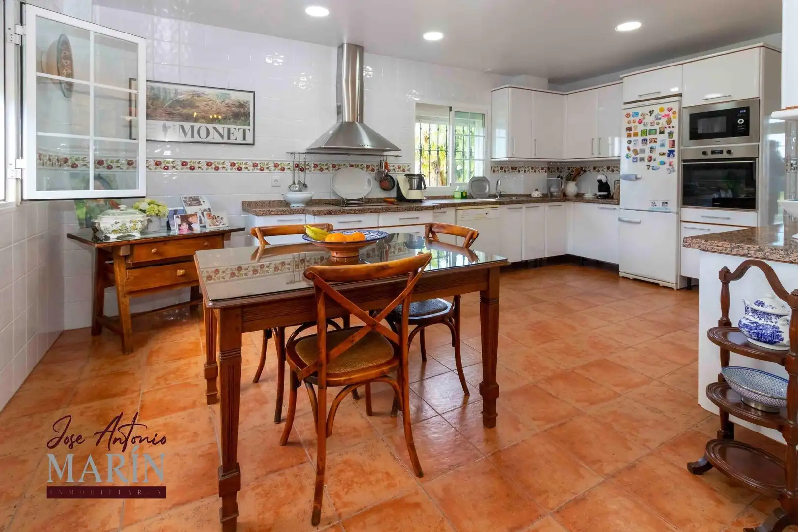 Cocina de Casa o chalet en venta en Badajoz con Aire acondicionado, Calefacción y Jardín privado