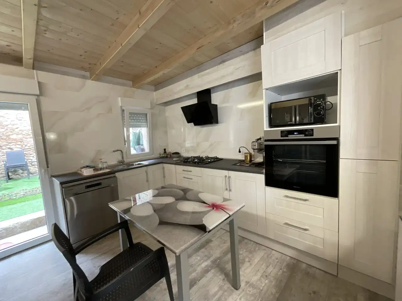 Cocina de Casa o chalet en venta en Cirueña con Calefacción, Jardín privado y Amueblado