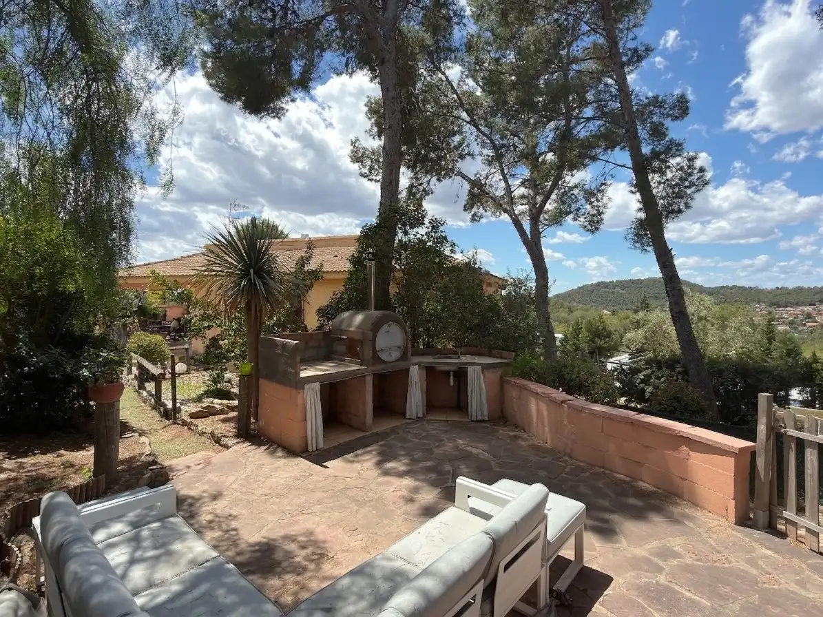 Terraza de Casa o chalet en venta en Náquera con Aire acondicionado, Calefacción y Jardín privado