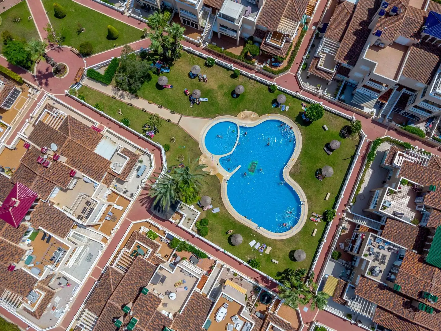 Piscina de Dúplex en venda en Orihuela amb Aire condicionat, Jardí privat i Piscina