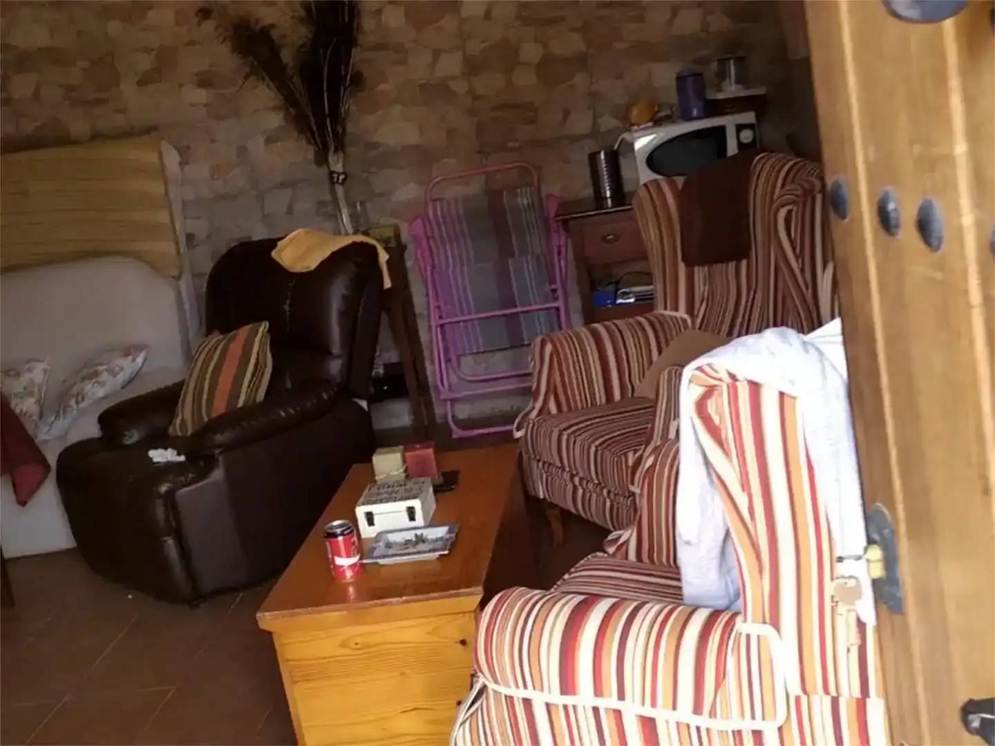Sala de estar de Casa o chalet en venta en Badajoz Capital con Aire acondicionado y Piscina