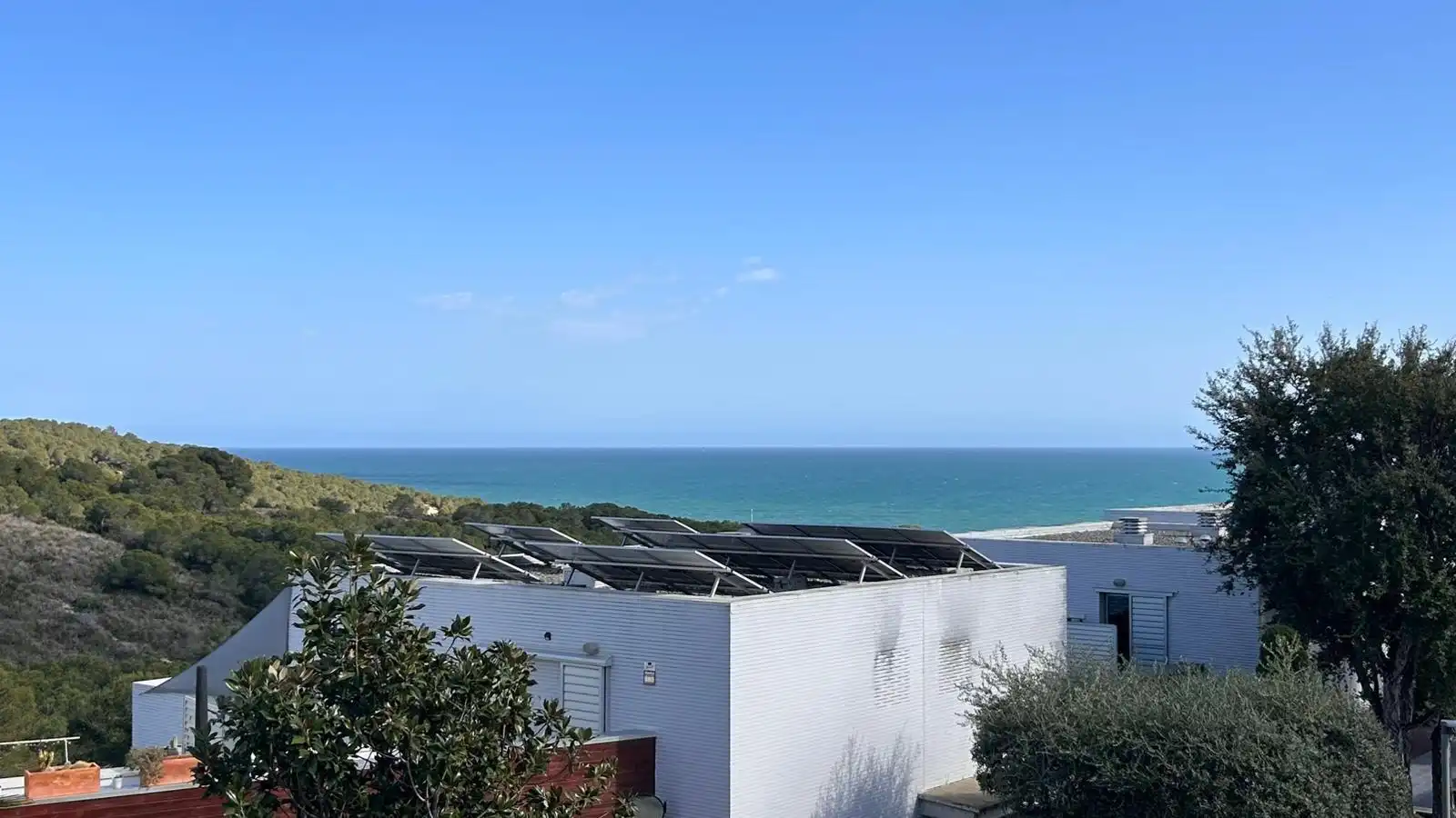 Exterior view of Duplexes for sale in Sant Pere de Ribes  with Air Conditioner, Heating and Private garden