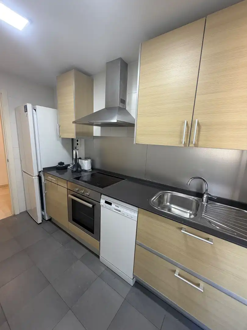 Kitchen of Flat for rent in Algeciras  with Terrace, Furnished and Community pool