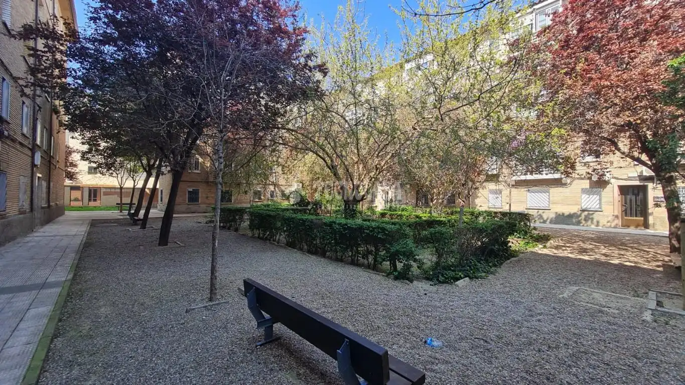 Garden of Flat for sale in Zaragoza  with Heating and Parquet flooring