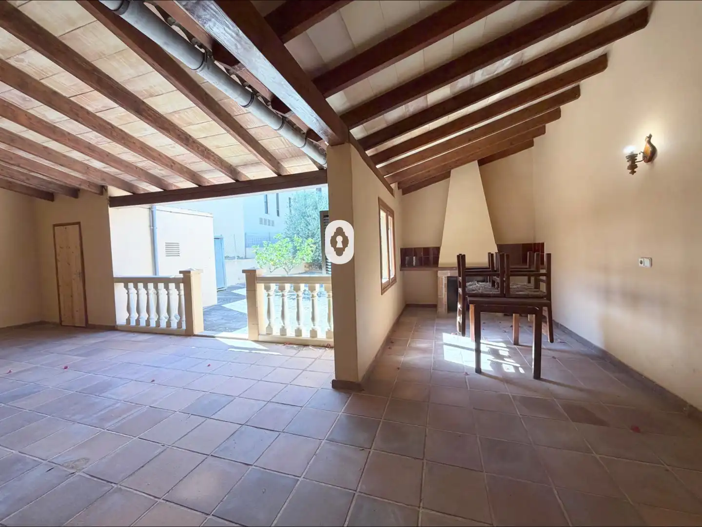 Terrasse von Einfamilien-Reihenhaus zum Verkauf in Son Servera mit Heizung, Privatgarten und Terrasse