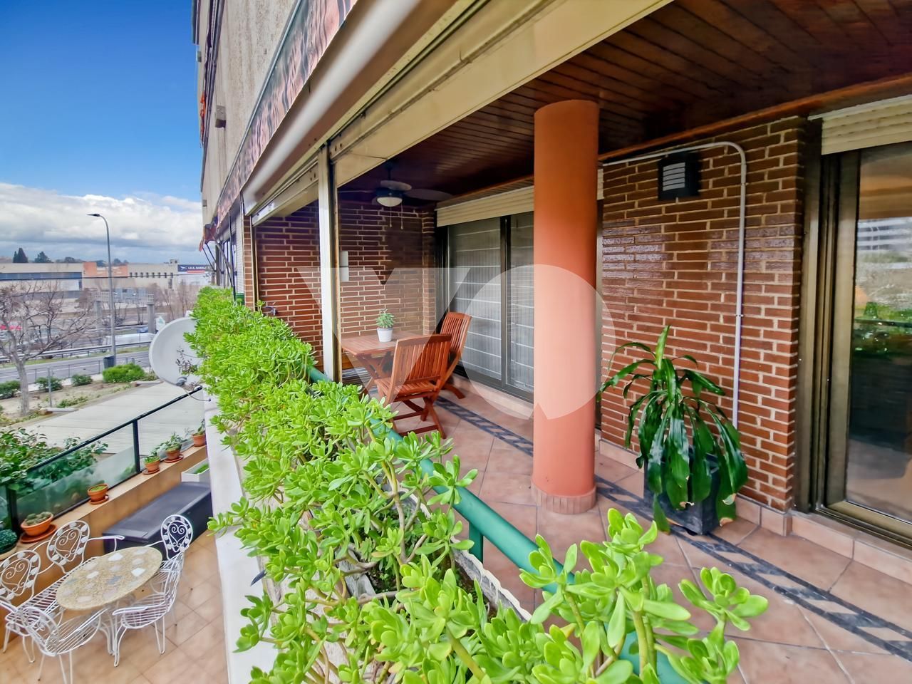 Terrace of Flat for sale in  Madrid Capital  with Air Conditioner, Heating and Terrace