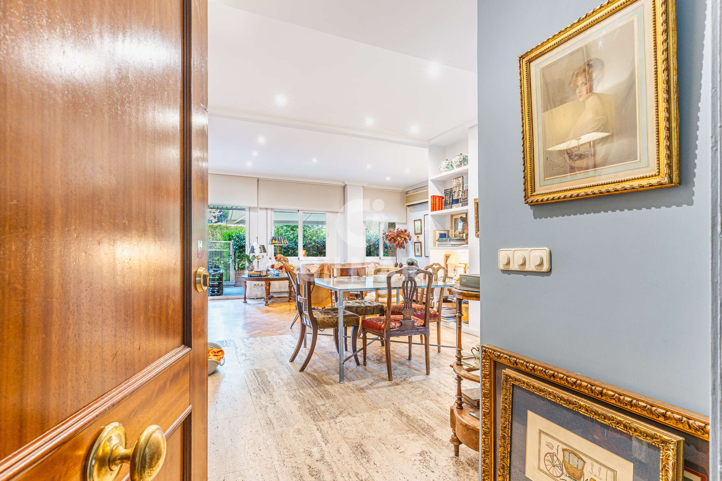 Dining room of Flat for sale in Pozuelo de Alarcón  with Heating, Private garden and Storage room