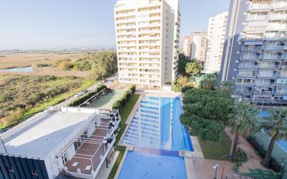 Swimming pool of Flat for sale in La Pobla de Farnals  with Private garden and Community pool