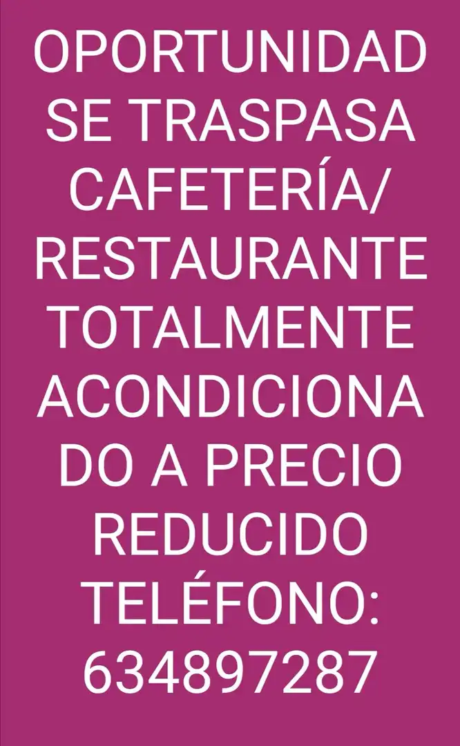 Local commercial en cession à El Rabal