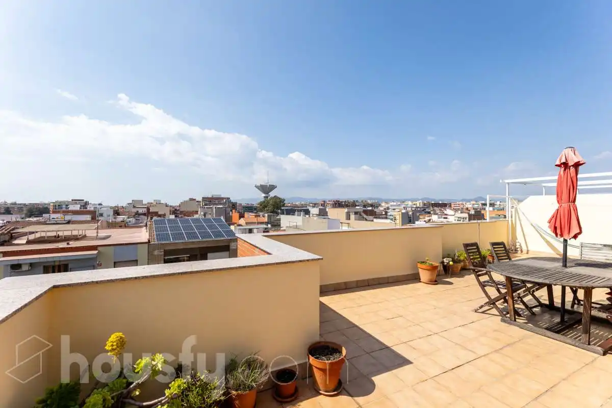 Terrasse von Wohnung zum Verkauf in El Prat de Llobregat mit Klimaanlage, Terrasse und Balkon