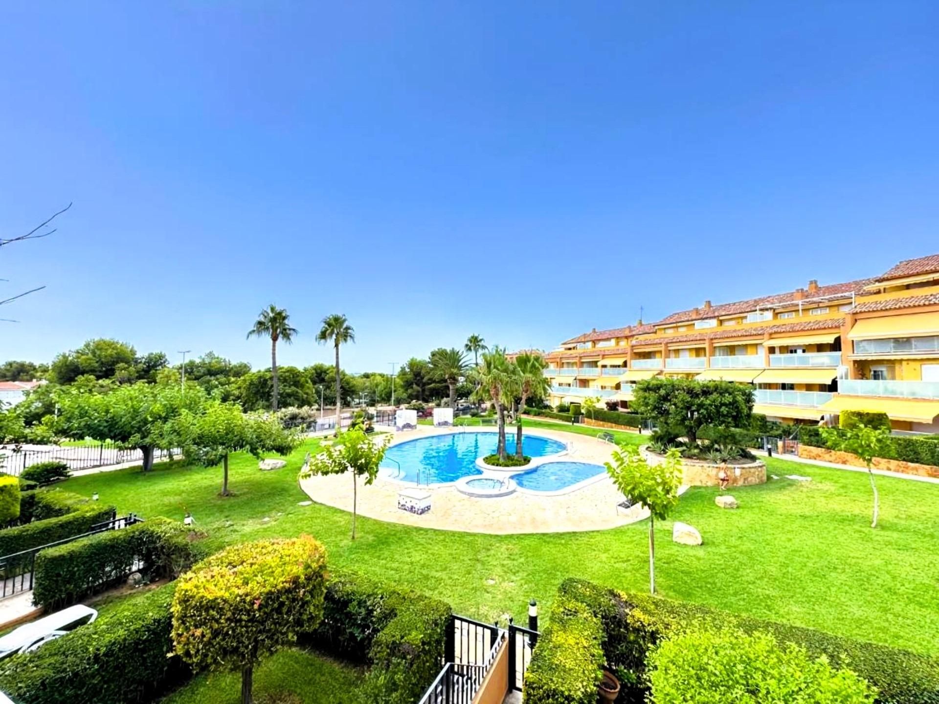 Garden of Flat for sale in Alcalà de Xivert  with Air Conditioner, Heating and Private garden
