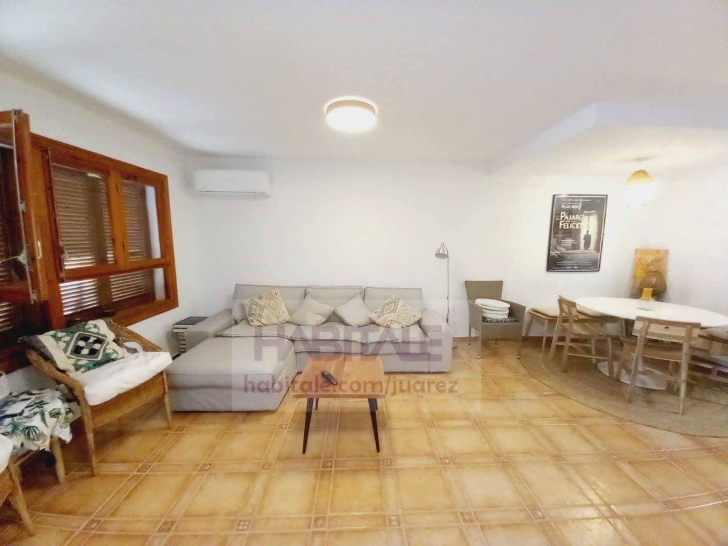 Sala d'estar de Casa o xalet de lloguer en Alicante / Alacant amb Aire condicionat, Calefacció i Moblat