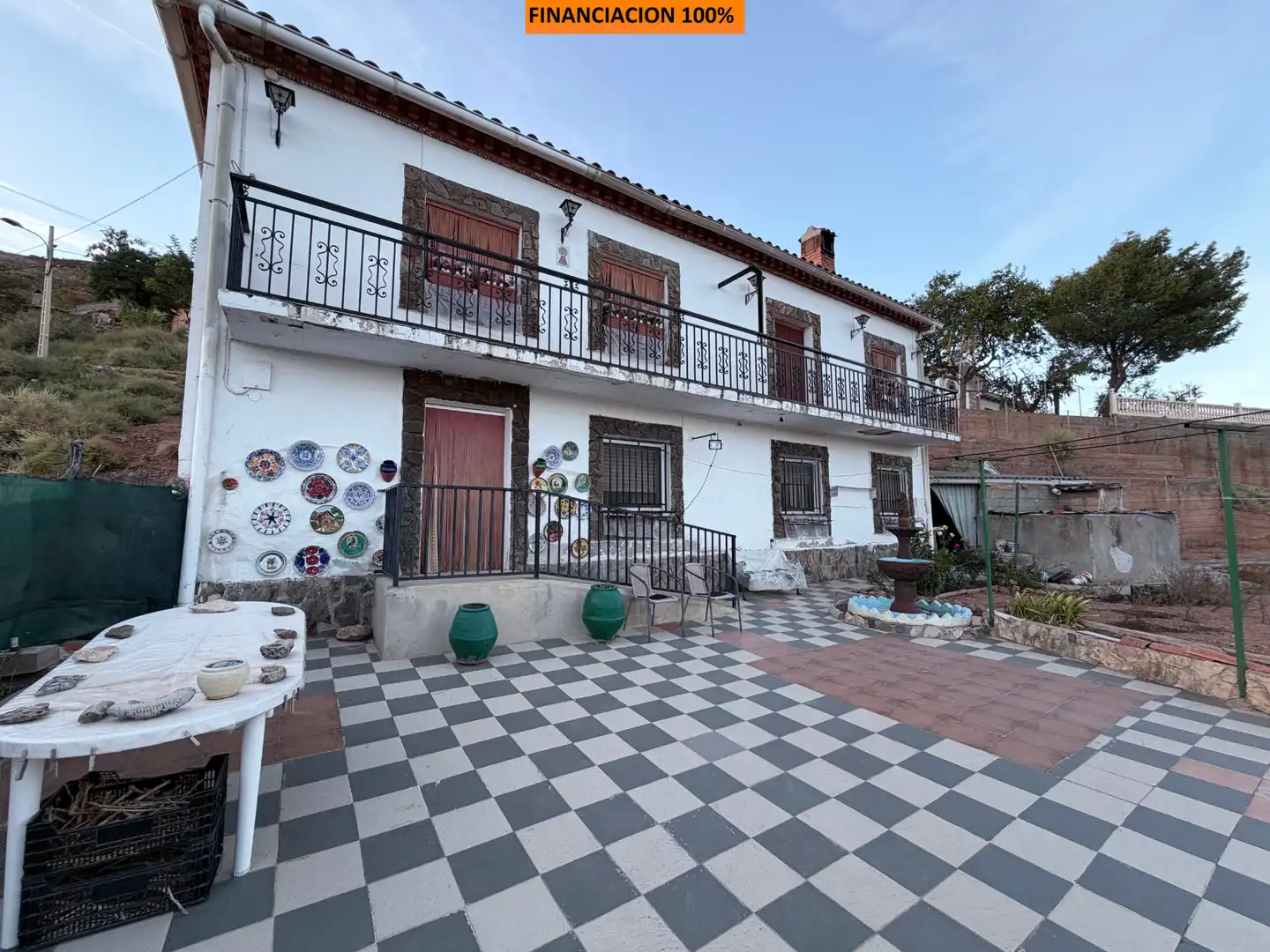 Vista exterior de Casa o xalet en venda en Ibdes amb Calefacció, Moblat i Forn