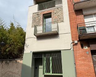 Exterior view of Single-family semi-detached for sale in Sant Celoni  with Air Conditioner, Heating and Balcony