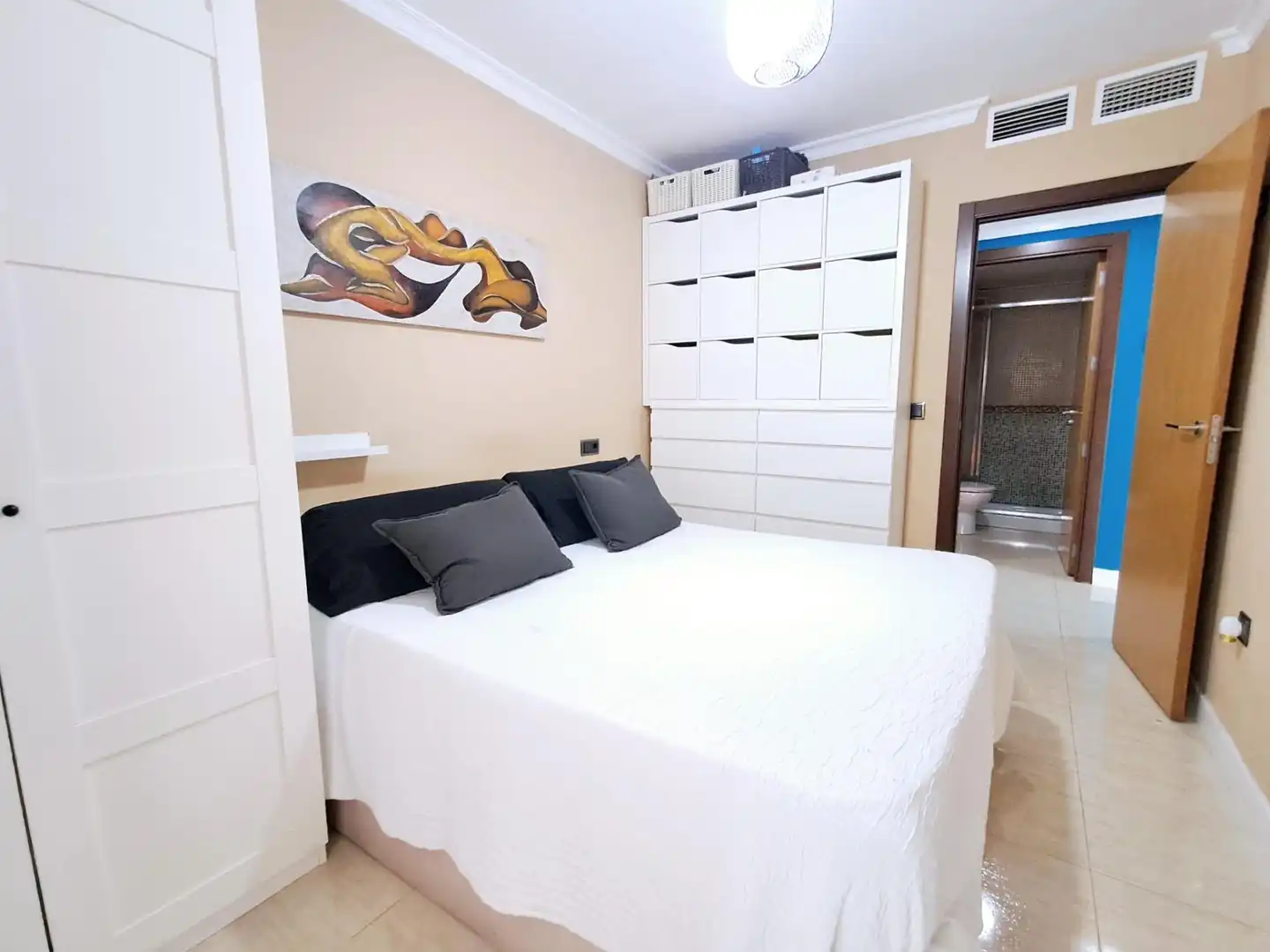 Bedroom of Flat for sale in Águilas  with Air Conditioner, Heating and Terrace