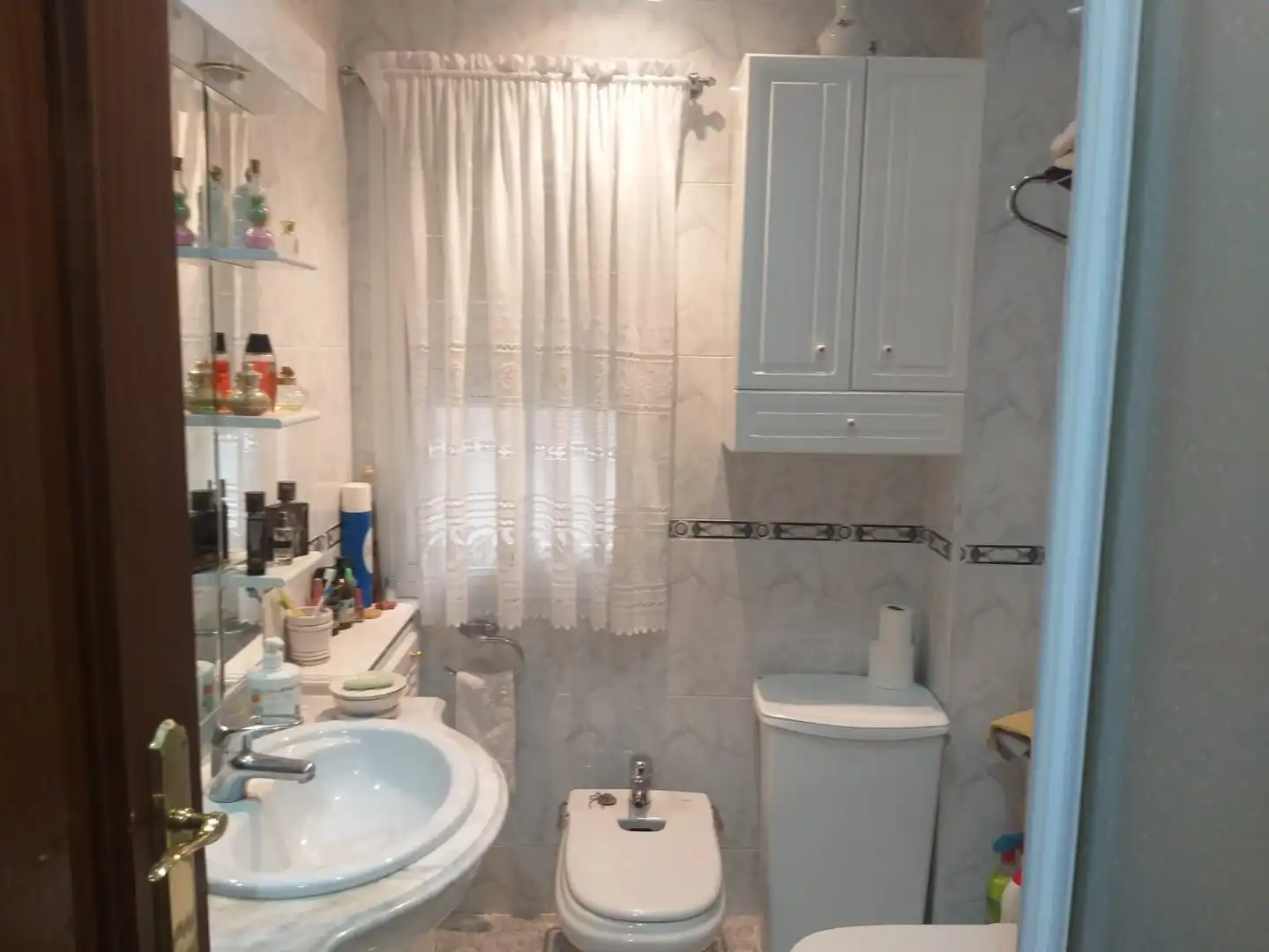 Badezimmer von Wohnung zur Miete in Alcorcón mit Heizung, Parkett und Terrasse