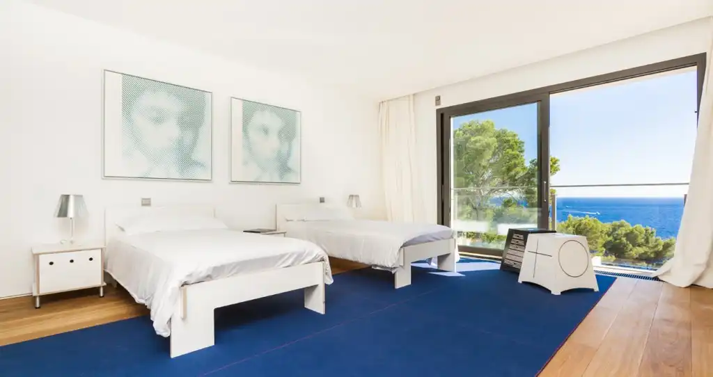 Bedroom of Houses for rent in Andratx  with Air Conditioner, Heating and Private garden