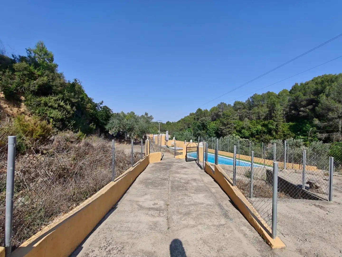 Swimming pool of Houses for sale in Yátova  with Private garden, Terrace and Storage room