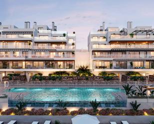 Exterior view of Planta baja for sale in Estepona  with Air Conditioner, Terrace and Swimming Pool