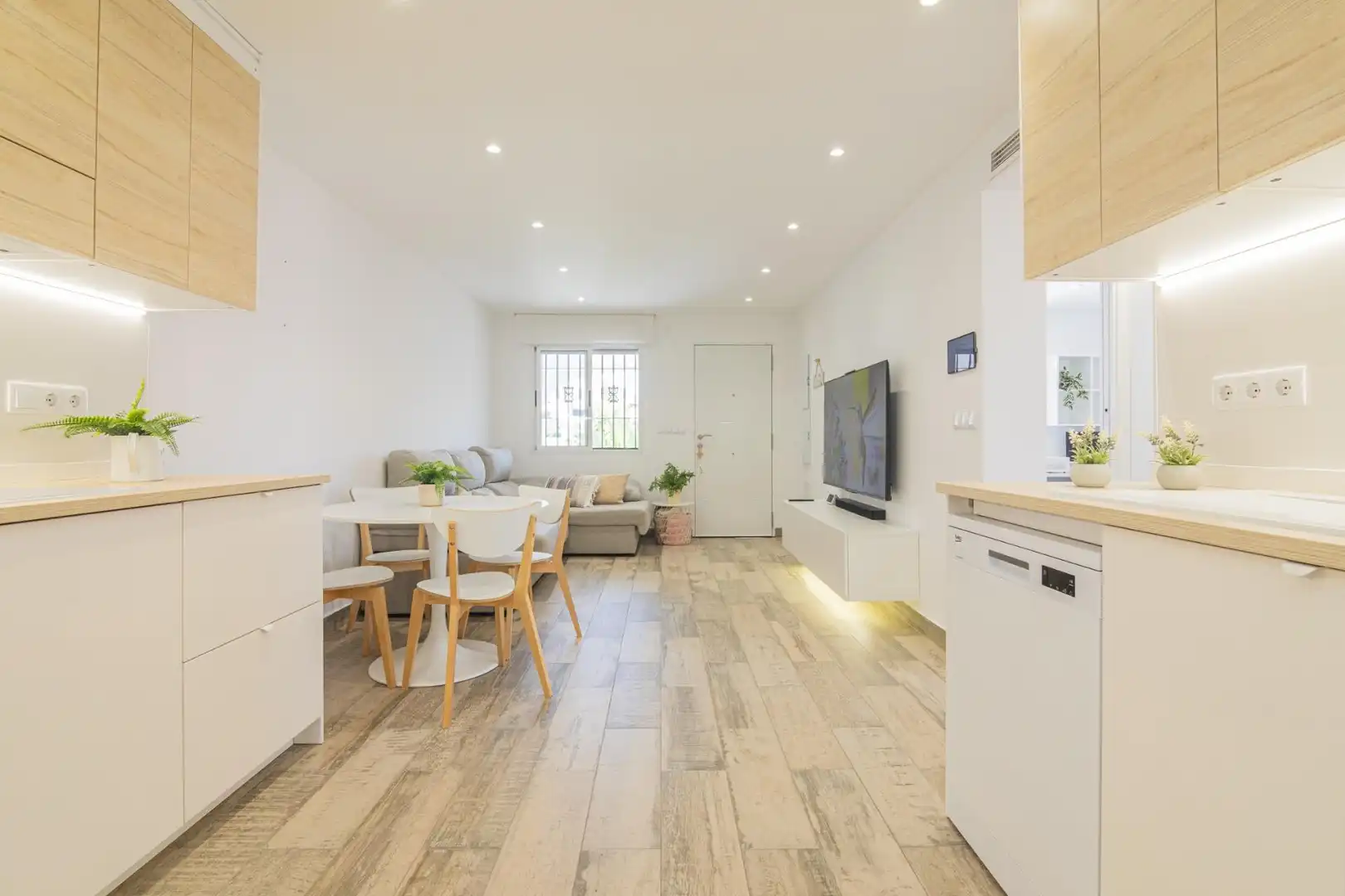 Sala de estar de Casa o chalet en venta en San Fulgencio con Aire acondicionado, Calefacción y Jardín privado