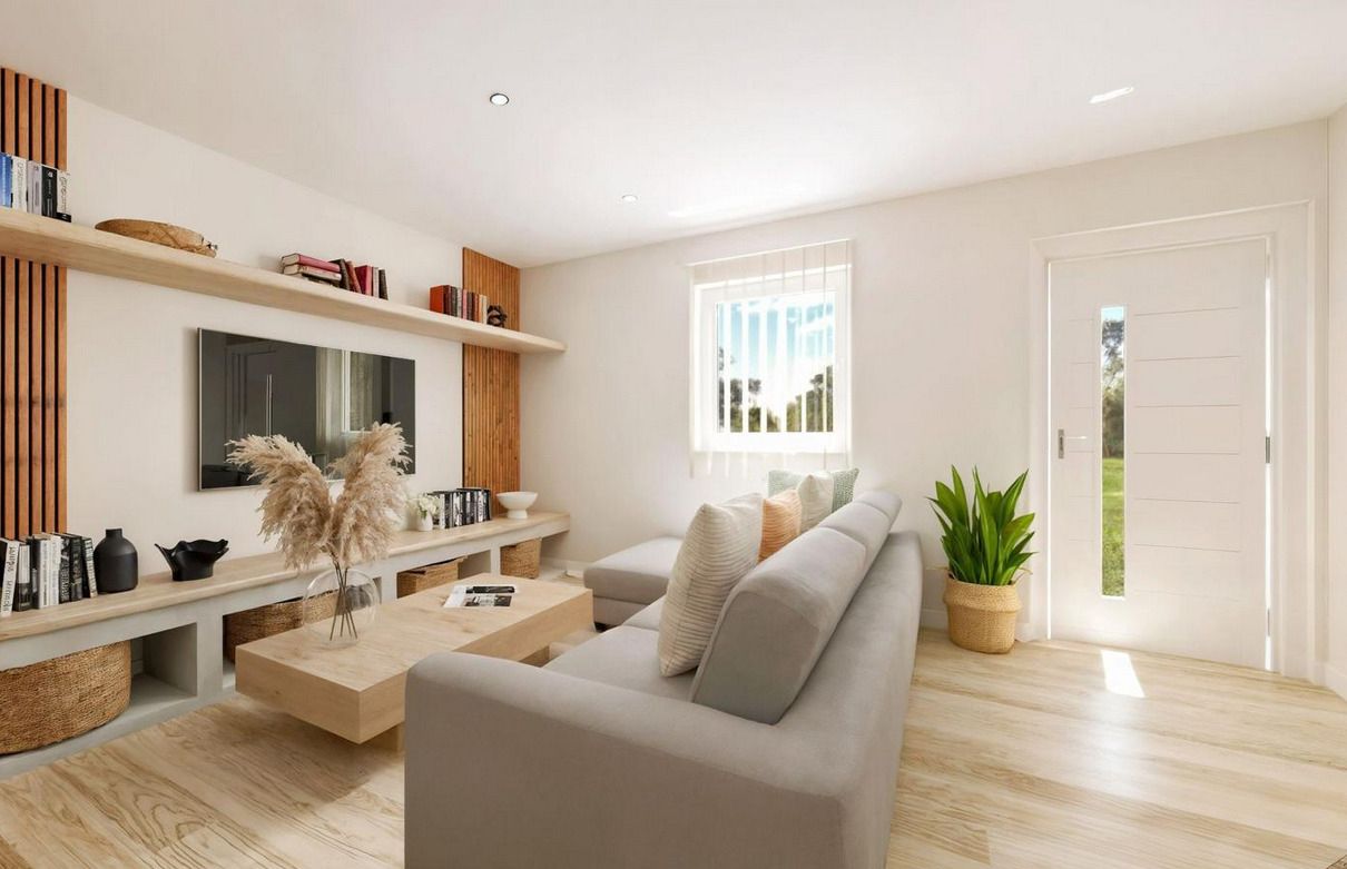 Living room of Flat for sale in  Madrid Capital  with Air Conditioner, Heating and Parquet flooring